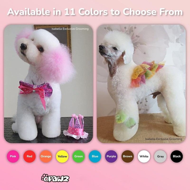 Opawz Pet Hair Chalk Purple Non-Toxic Temporary Washable Color Safe