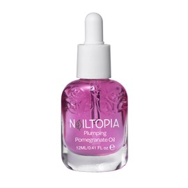 Nailtopia Fresh Moisturizing and Replenishing Pomegranate Oil - Cuticle Oil for Nails - Hydrating Skin and Cuticle Softener - Bio-Sourced - 0.41 oz