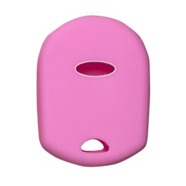 Key Fob Cover for Ford Escape: 3 Buttons Key Fob Case Fit for Ford Edge Escape Flex 2007 2009 2010 2011 2012 2013 2016 2017 2018 2019丨Remote Protective OUCD6000022 850K-D600022丨Fashion (Pink)