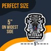 Veteran Sticker - Durable Home Decor - AAS0953