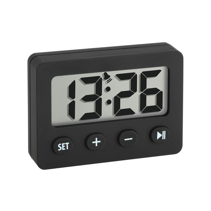 SELVA Digital Alarm Clock with Timer and Stopwatch - Small,