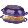 VORRINGARD Enameled Cast Iron Sourdough Bread Oven, Dutch Oven, Loaf