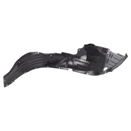 TRQ Front Left Inner Fender Liner Black Drivers Side Compatible with 2007-2008 Honda Element HO1248129