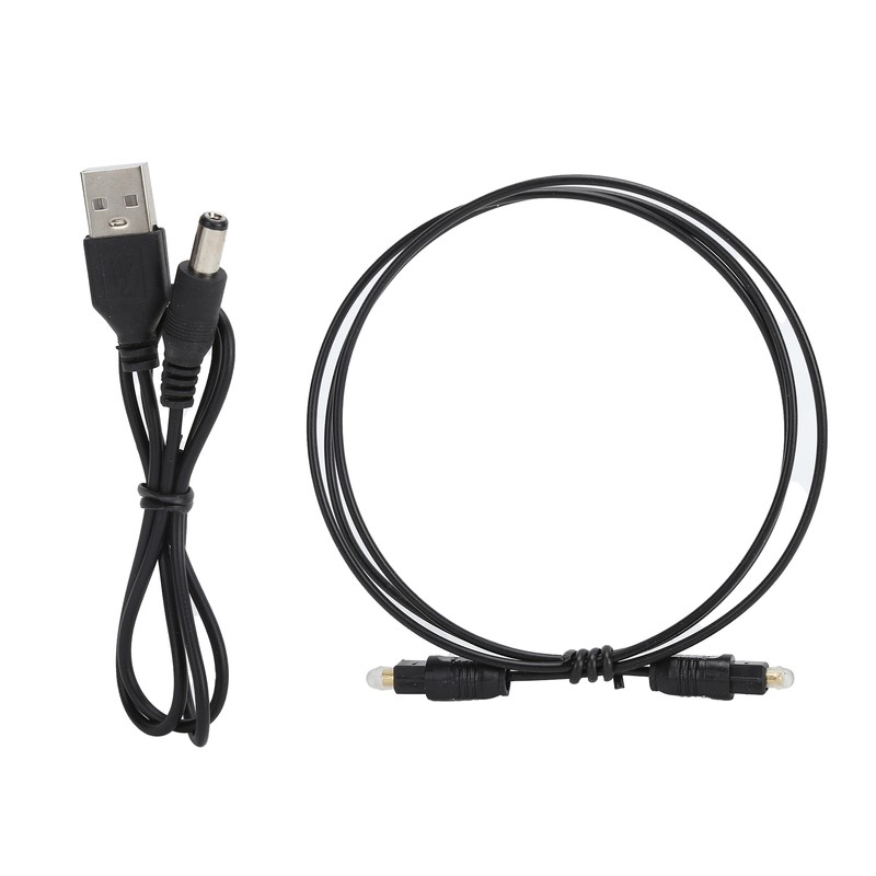 Digital to Analog Fiber Converter Volume Adjustment Coaxial to 5.1