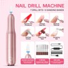 Acrylic Nail Kit with Drill and Light for Beginners Long