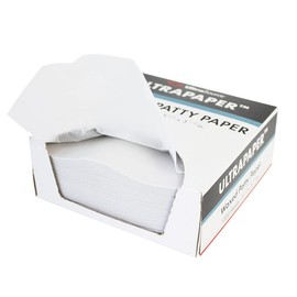 UltraSource-192033 UltraPaper Hamburger Patty Paper, 5.5" x 5.5" Squares (Pack of 1000) - White