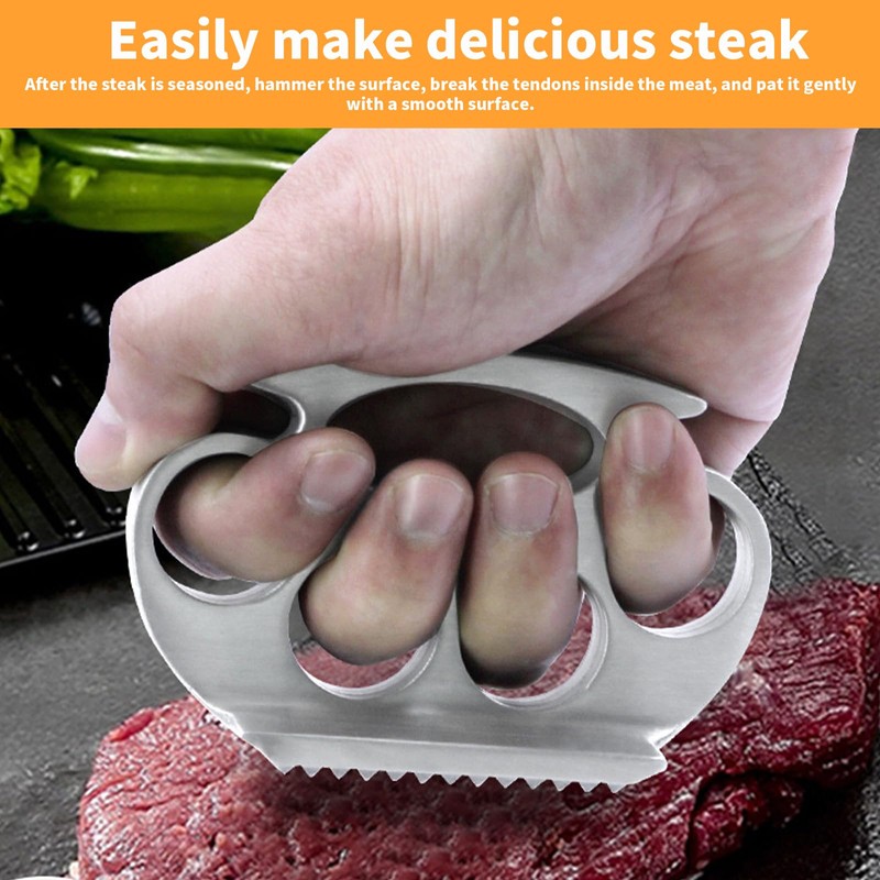 Tenderiser Meat Hammer Household Professional Kitchen Cooking Tool Handheld Ergonomic