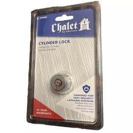 Chalet by chateau X10  Chalet Cylinder Lock  Designed For High Security Latching Systems New