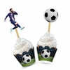 Seyal® Soccer Football Cupcake Wrapper
