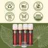 Earth's Daughter USDA Organic Lip Balm 4-Pack Strawberry flavor -