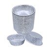 Sunrise Packaging 50 x Round Aluminium Foil Pukka Pie Dishes