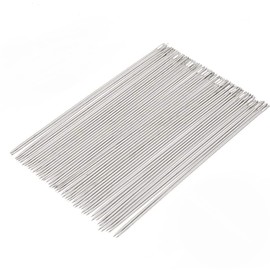 OurHommie 50 Pack 6 Inch Long Upholsterer Needles Large Eye Needle for Sewing Act Crafts - 150mm Long x 1.6mm Thickness - Wholesale