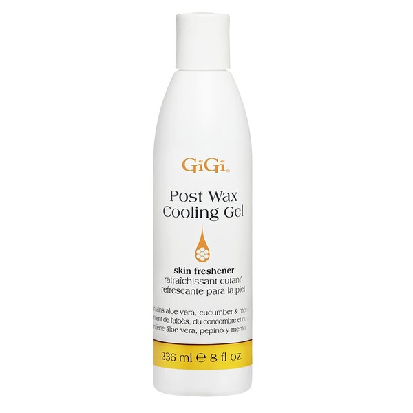 GiGi Post Epilation Lotion – After-Wax Skin Care (8 oz, Cooling Gel)