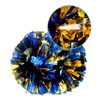 Hooshing 2 Pack Cheerleading Pom Poms Blue and Gold with