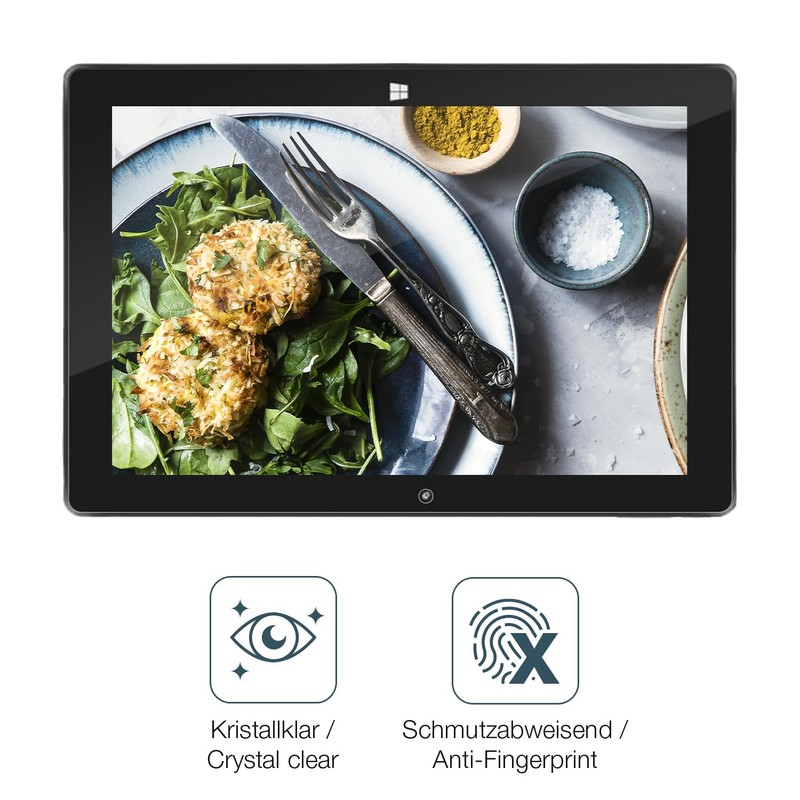 dipos I 2x Screen Protector 9H Clear Compatible with SZTPS