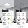 DELIPOP 12 inch Dimmable LED Flush Mount Ceiling Light Fixture