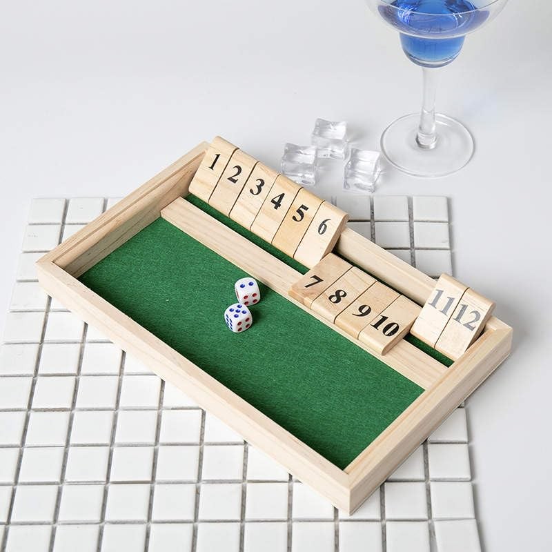 Flero Shut The Box - 2 Players - Dice Game
