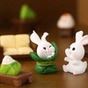AUOCATTAIL 13Pcs Dragon Boat Festival Dumplings Dragon Boat Zongzi Bunny