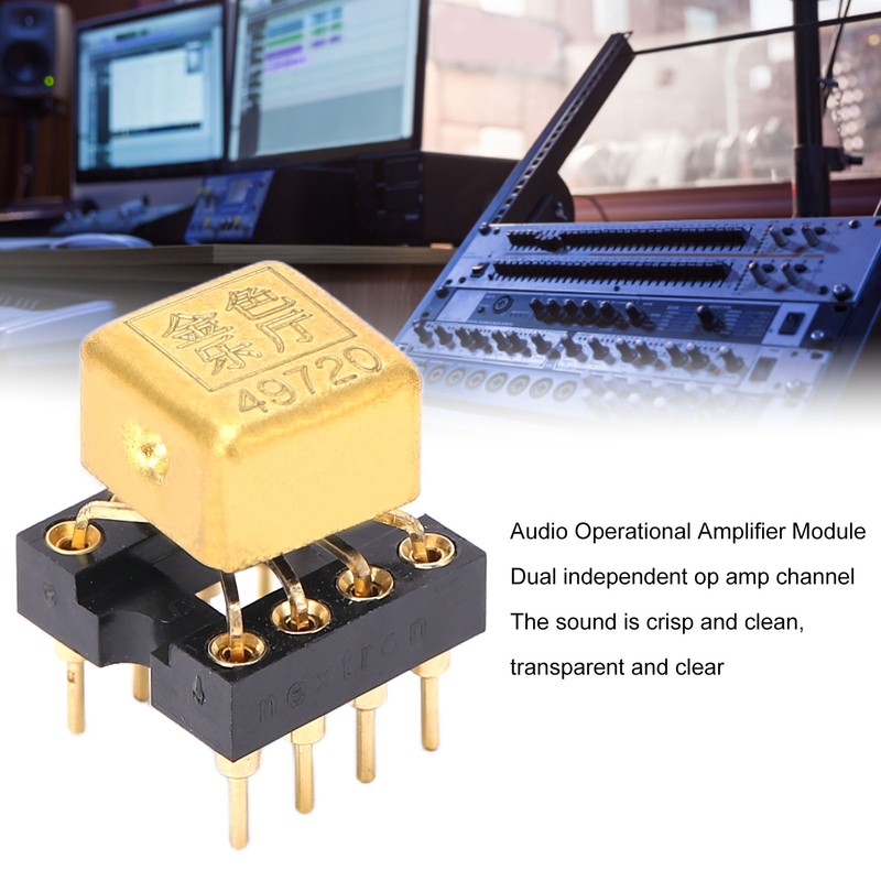 49720 HiFi Dual Channel Operational Amplifier Independent Amplifier Module for