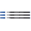 Schneider Pack of 3 Refills for Topball 850 Roller Pen,