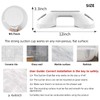 Newthinking Suction Grab Rails for Bathroom, Portable Suction Bathtub Handles