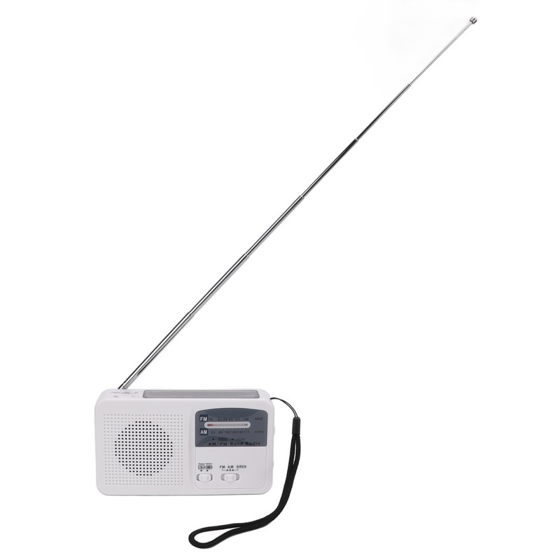 Solar Charging Emergency Radio Hand Crank Radio Multiband AM FM
