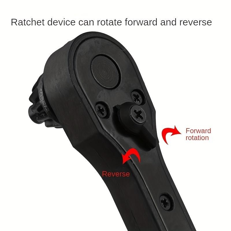 4pcs iron drill wrench, upgraded second generation, exchange head key,