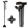 Stander Wonder Cane, Foldable Walking-Cane for Stability, Collapsible Free-Standing Walking-Stick