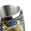 EZESO Stainless Steel Wolf Goblet, EZESO Resin 3D Wine Chalice