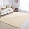 MOONLIGHT20015 Faux Rabbit Fur Rugs Living Room 60x110 cm, Fluffy