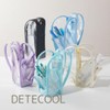 Raymei Fujii FY1267 Pencil Case, Detecure Clear, Stand-type, Blue