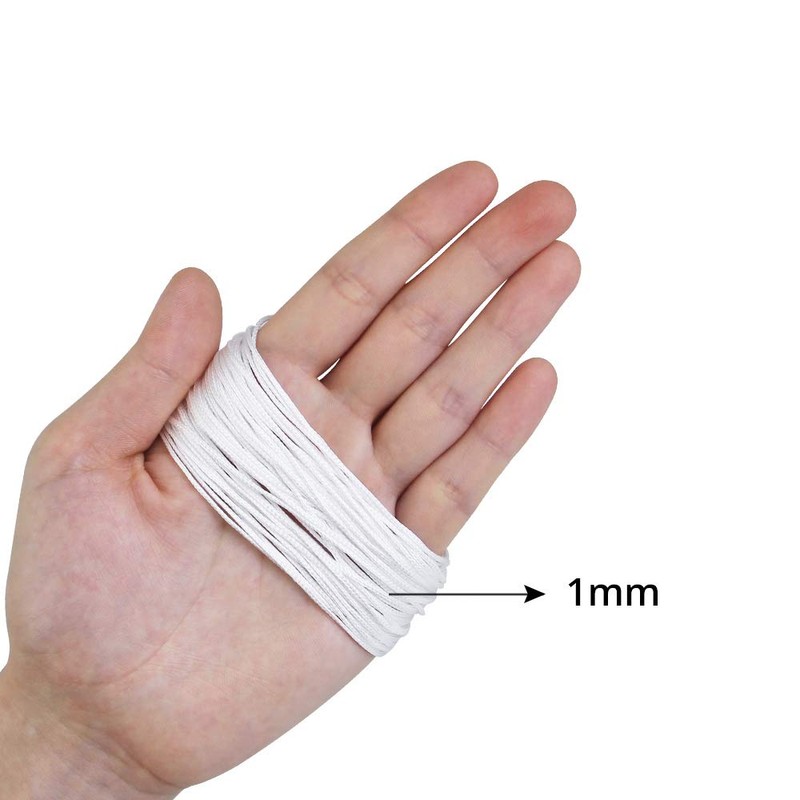 KBNIAN 150 Yards/Roll Lift Cord 1mm Braided Shade Roller Blinds