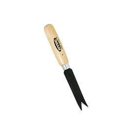 HYDE TOOLS 66030 - 3-1/2 X 3/4 Straight V-Trim Curved Tip Knife H212, Uncarded