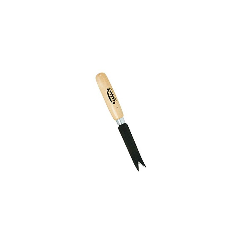 HYDE TOOLS 66030 - 3-1/2 X 3/4 Straight V-Trim Curved