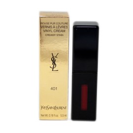 Yves Saint Laurent YSL ROUGE PUR COUTURE VERNIS A LEVRES VINYL CREAM CREAMY STAIN 5.5ML #401 L33257