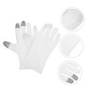 Healeved 8pairs Screen Gloves for Women Thin White Gardening Gloves