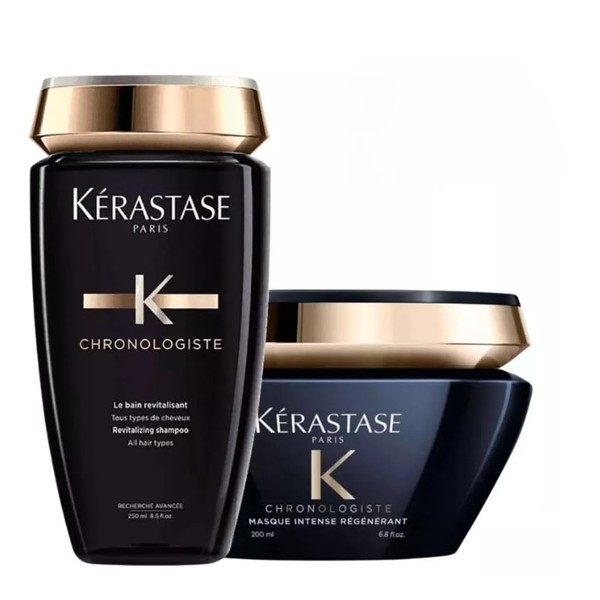 KERASTASE Chronologiste Kit Tratamiento Regenerador y Revitalizador Para Todo Tipo