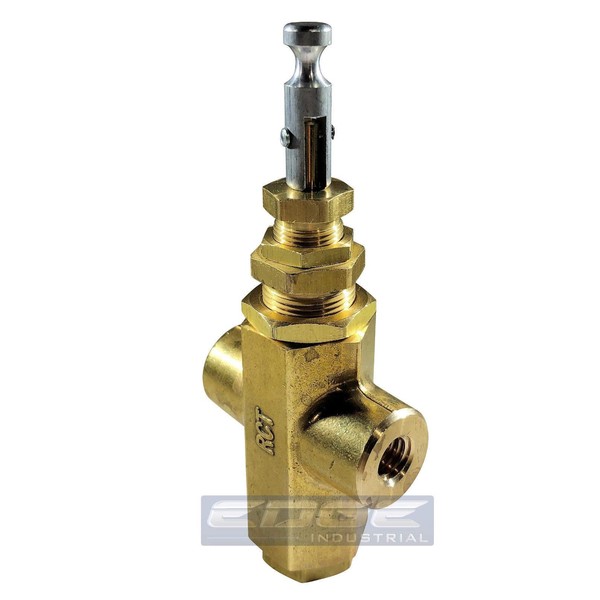 Pilot Cross Unloader Valve MOUNTING BOSS AIR Compressor, 1/4" Female