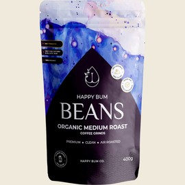 Happy Bum Ground Coffee Beans Medium Roast 400g