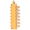 Oil Distributor Adjustable Brass Lube Piston Separator Divider Valve Lubrication