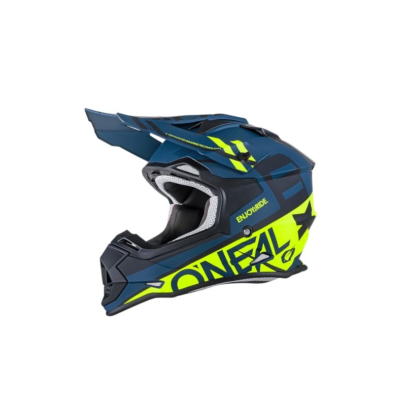 O'Neal - 0200-214 2Series Adult Helmet, Spyde (Black/Hi-Vis, LG)