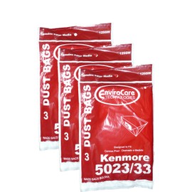 EnviroCare Premium Replacement Vacuum Cleaner Dust Bags designed to fit Kenmore Canisters 5023/5033 9 pack