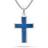 RTZN® Lapis Lazuli Cross Necklace for Men – Premium Handcrafted