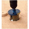  Relief 26906 Hole Saw for Woodworking, With 7 Interchangeable Blades, 2.0-inch