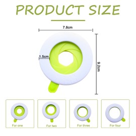 Spaghetti Scoop with Precise Measurement and Rotating Design to Avoid Waste Compact and Elegant for Space Saving Storage Ideal for Perfect Portioning of Spaghetti Pack of 2