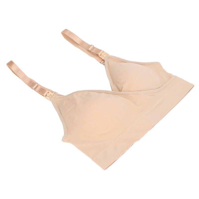 Nursing Bra Front Top Buckle Widened Flanks Four Row Buckle