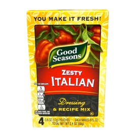 Good Seasons Zesty Italian Salad Dressing Mix 2.4 oz (4 Pack)