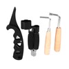 Guitar String Tool Set String Stretching Tool Winder Cutter and