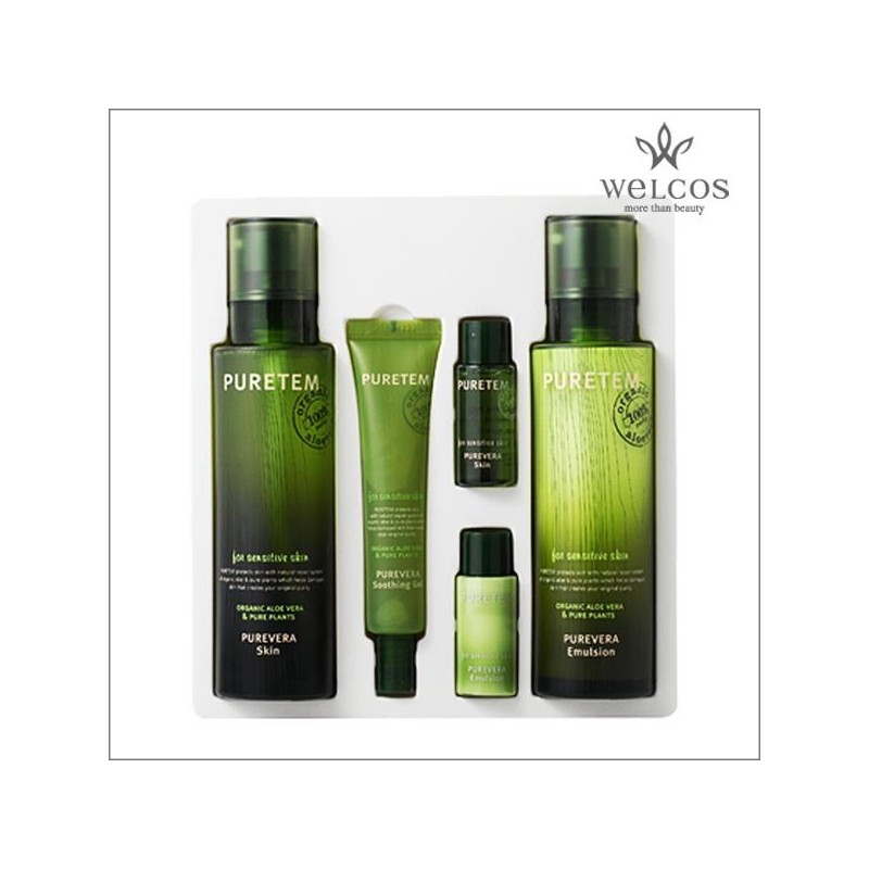 Welcos Puretem Pure Vera 2 types (skin + emulsion) Choose