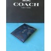 Coach NWT Coach Flat Card Case With Camp Print C6390